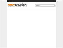 Tablet Screenshot of newcreation.com