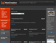 Tablet Screenshot of newcreation.us